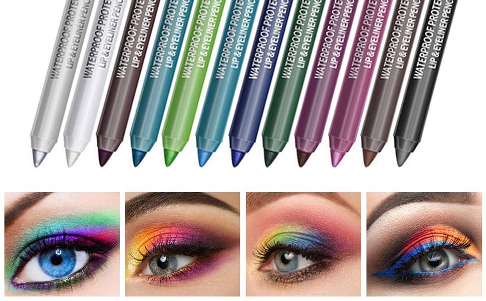 🔥Long‑Lasting Waterproof Eyeliner Pencil – 13 Vibrant Shades - Image 9