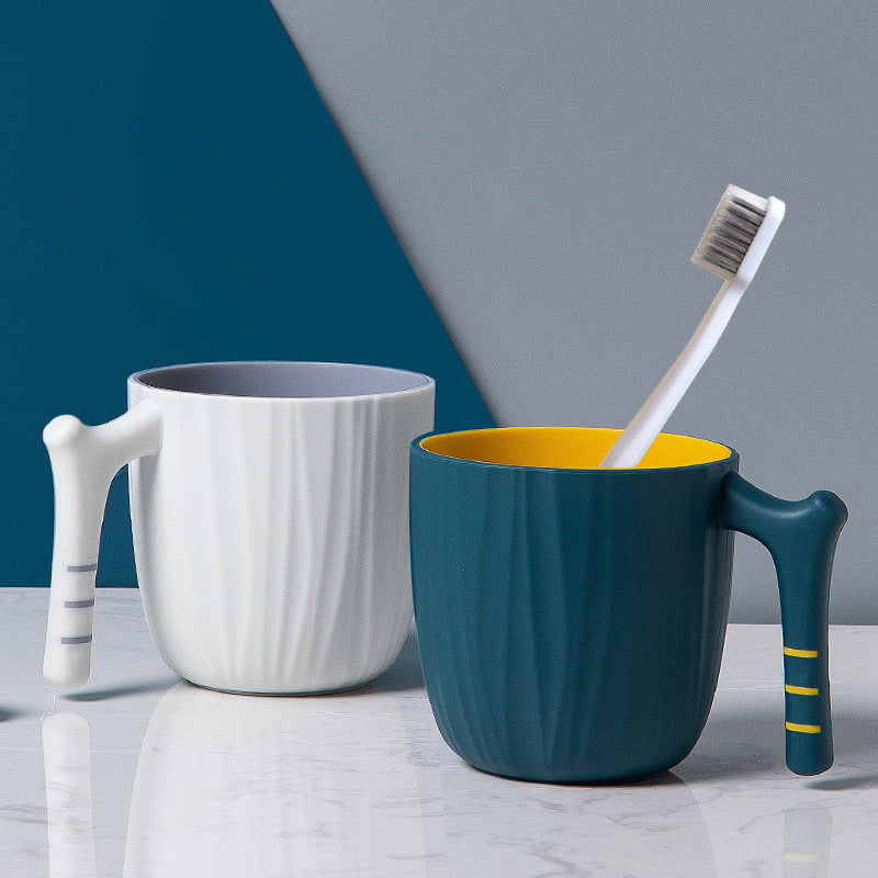 Mouthwash cup, simple household toothbrush cup, couple toothbrush cup set, creative portable tooth mug/tooth holder - Image 3